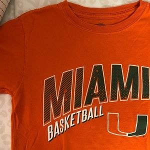 University of Miami baby tee